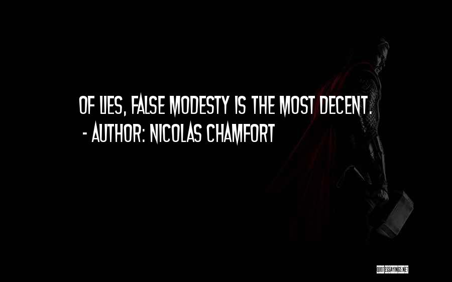 Lies And Hypocrisy Quotes By Nicolas Chamfort