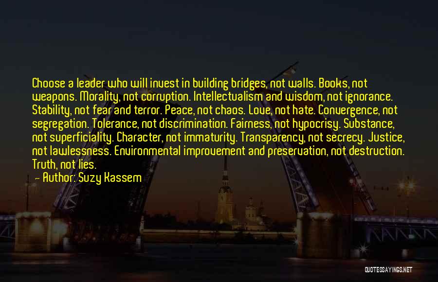 Lies And Hypocrisy Quotes By Suzy Kassem