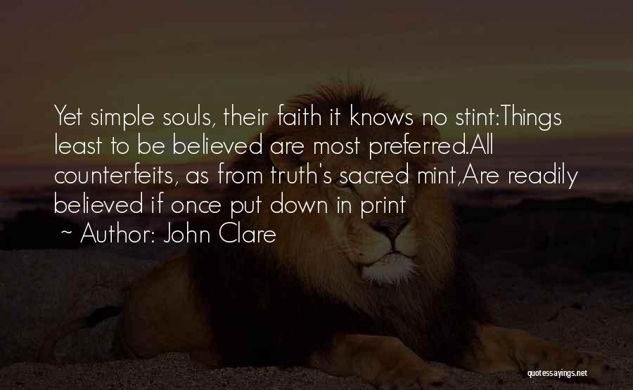 Lies And Rumors Quotes By John Clare