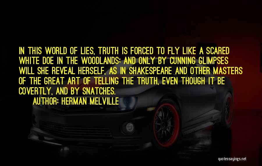 Lies And Telling The Truth Quotes By Herman Melville