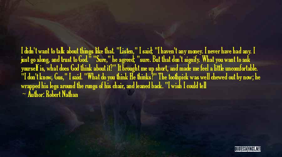 Lies And Trust Quotes By Robert Nathan Lies And Trust Quotes By Robert Nathan