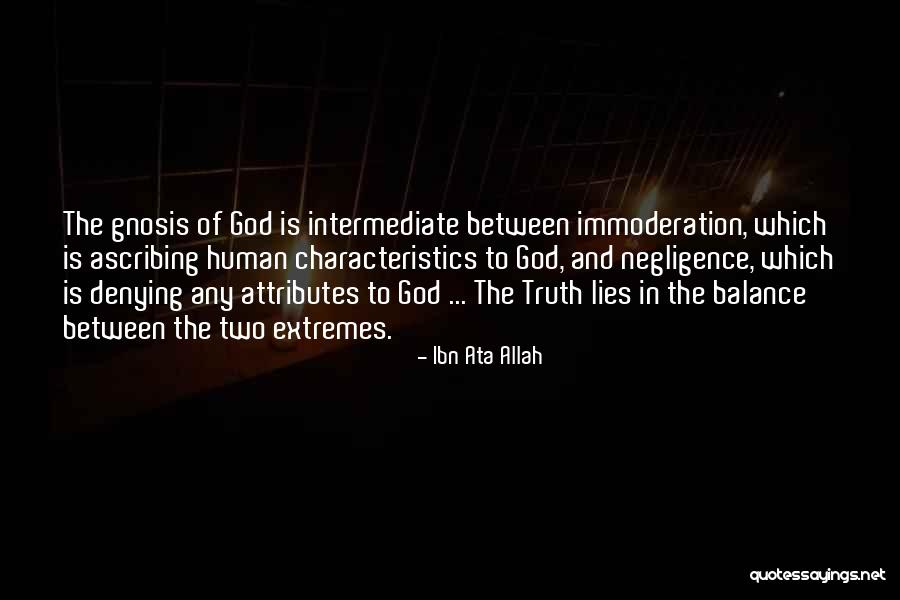 Lies And Truth Quotes By Ibn Ata Allah