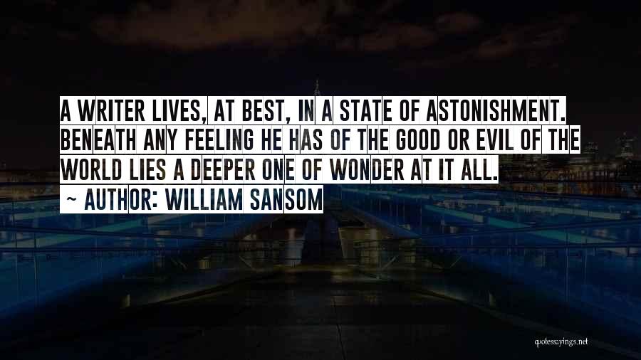 Lies Beneath Quotes By William Sansom