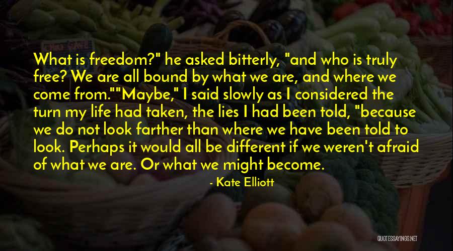 Lies He Told Quotes By Kate Elliott