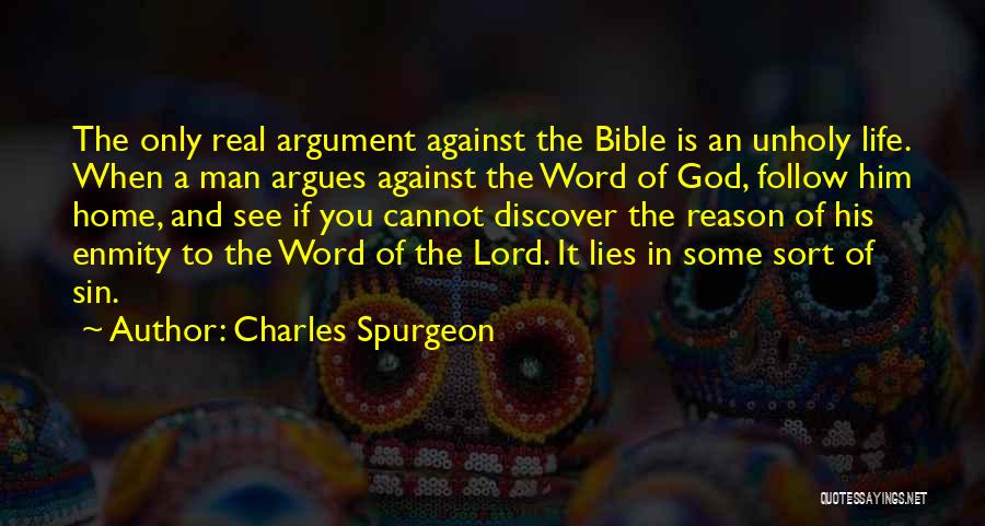 Lies In The Bible Quotes By Charles Spurgeon