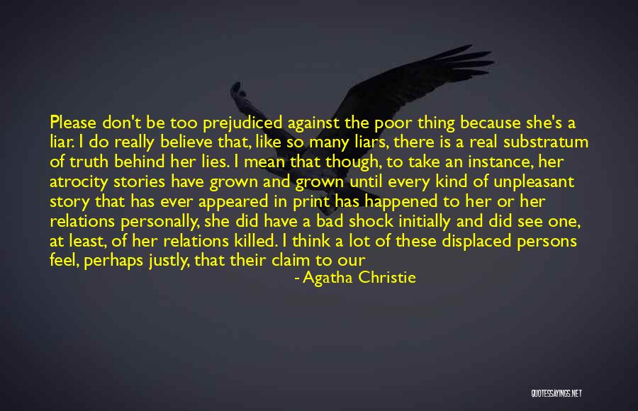 Lies Liar Quotes By Agatha Christie Lies Liar Quotes By Agatha Christie