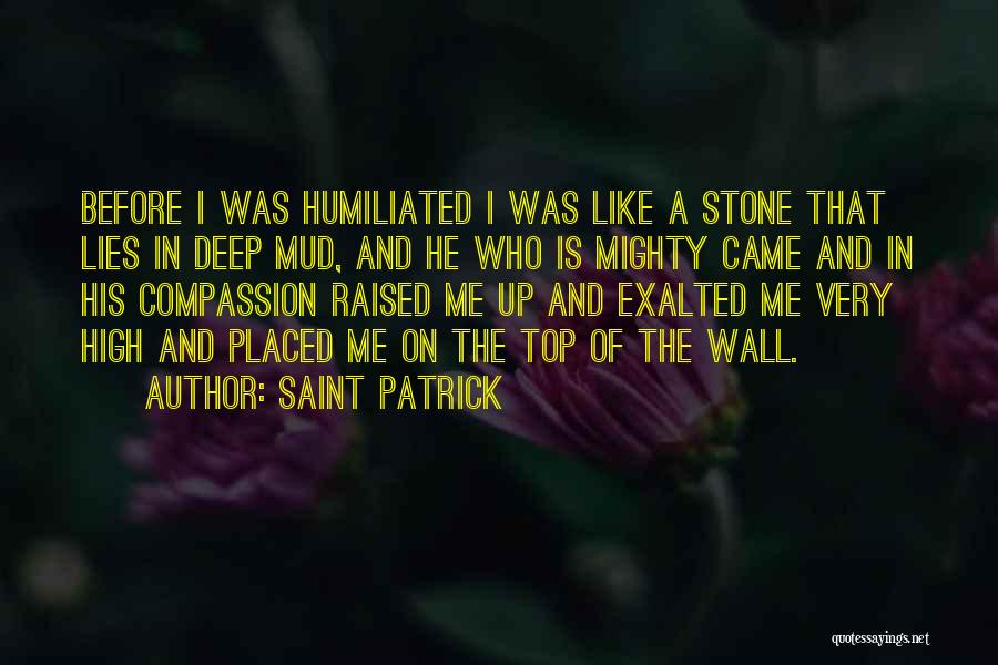 Lies On Top Of Lies Quotes By Saint Patrick