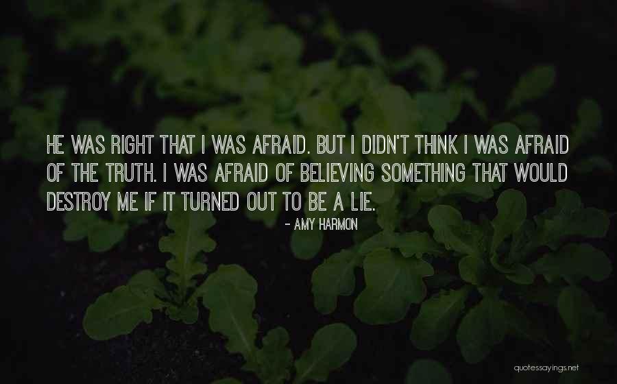 Lies Truth Quotes By Amy Harmon
