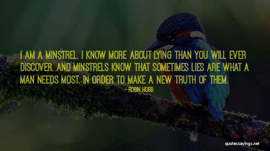 Lies Truth Quotes By Robin Hobb