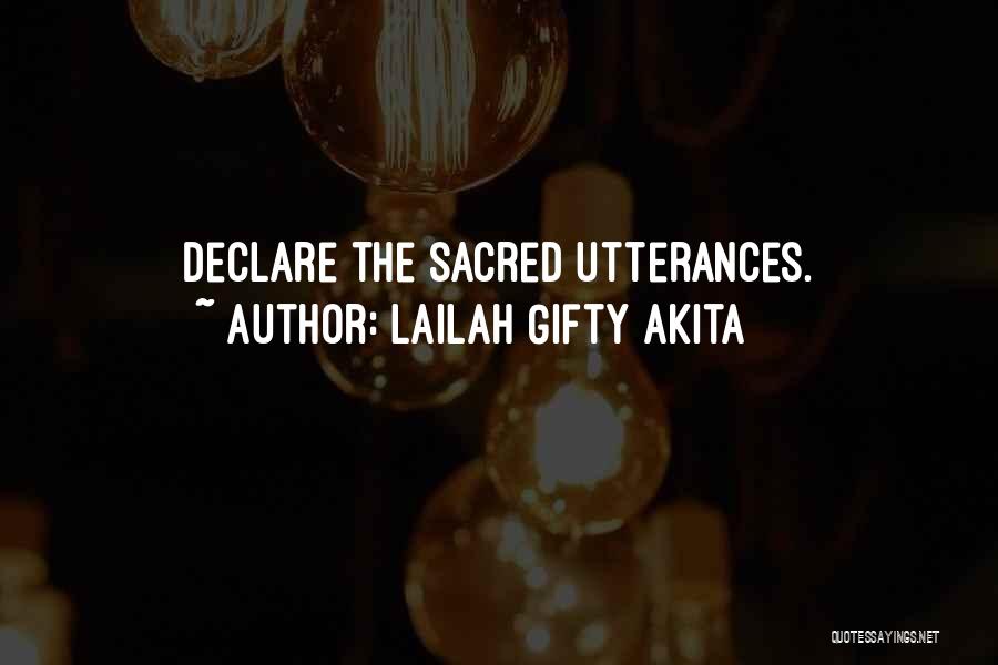 Life 3 Words Quotes By Lailah Gifty Akita