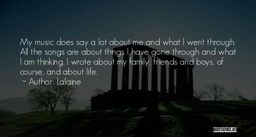 Life About Friends Quotes By Lalaine