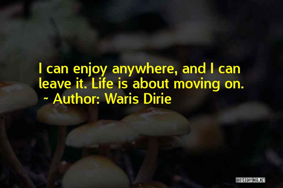 Life About Moving On Quotes By Waris Dirie