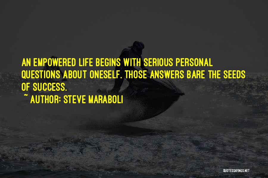 Life About Success Quotes By Steve Maraboli