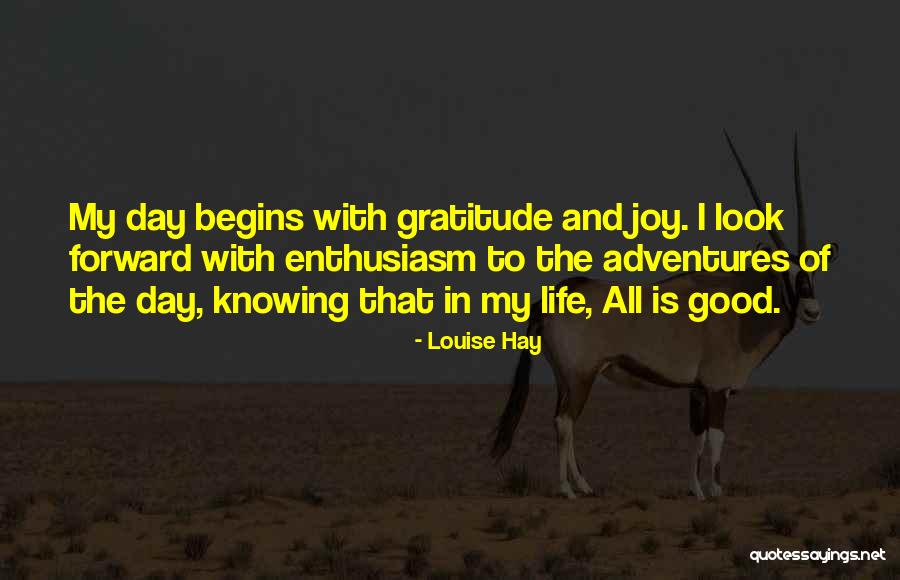 Life Adventures Quotes By Louise Hay