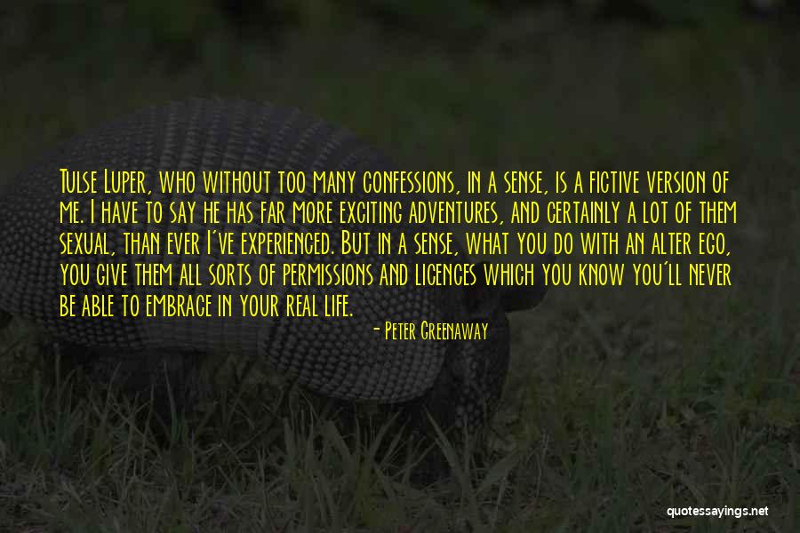 Life Adventures Quotes By Peter Greenaway Life Adventures Quotes By Peter Greenaway