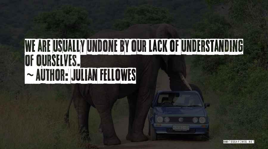 Life Advice Quotes By Julian Fellowes