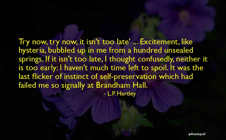 Life All Taking Chances Quotes By L.P. Hartley Life All Taking Chances Quotes By L.P. Hartley