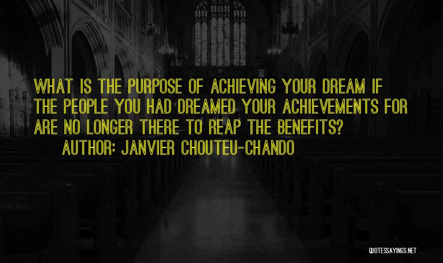 Life Altruism Quotes By Janvier Chouteu-Chando