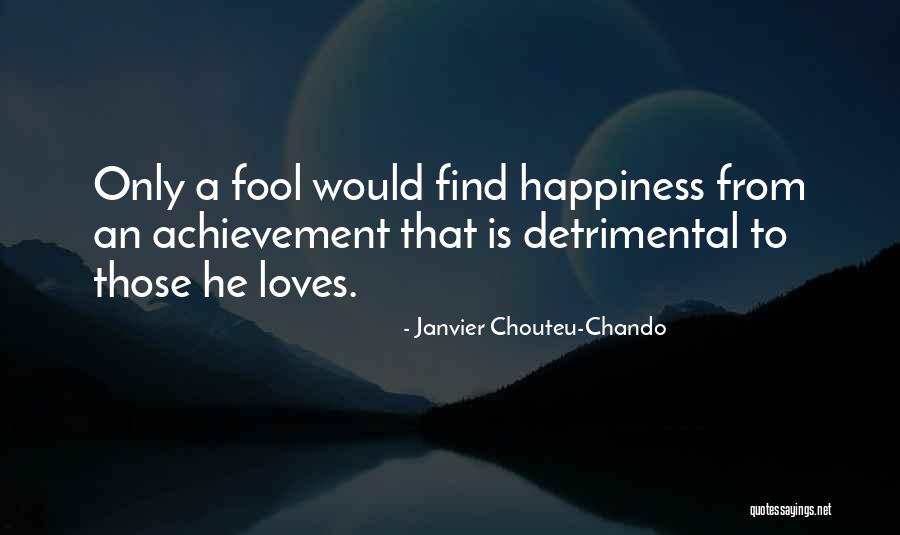 Life Altruism Quotes By Janvier Chouteu-Chando