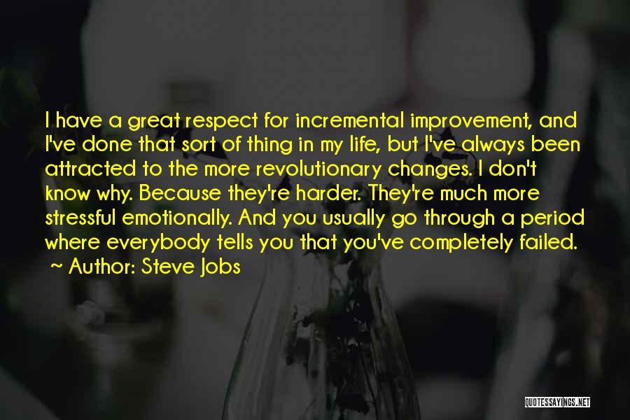 Life Always Changes Quotes By Steve Jobs