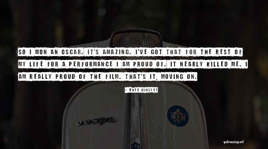 Life Amazing Quotes By Kate Winslet Life Amazing Quotes By Kate Winslet