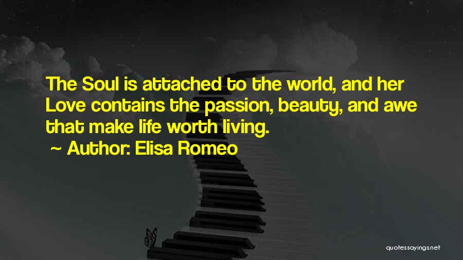 Life And Beauty Quotes By Elisa Romeo