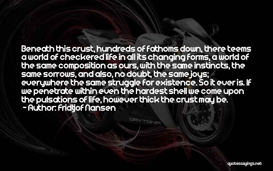 Life And Changing The World Quotes By Fridtjof Nansen