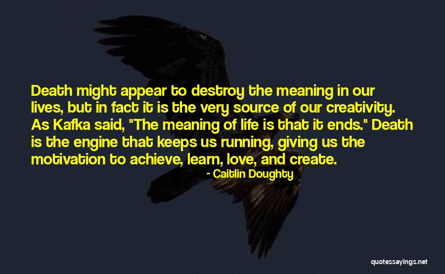 Life And Death And Love Quotes By Caitlin Doughty