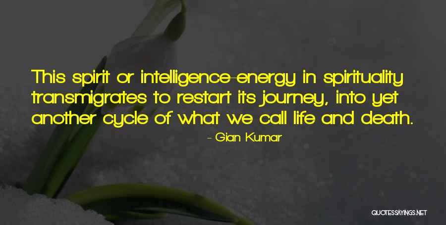 Life And Death Cycle Quotes By Gian Kumar