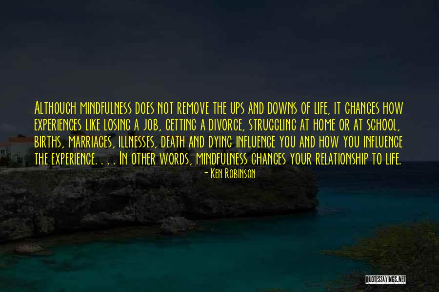 Life And Death Experiences Quotes By Ken Robinson