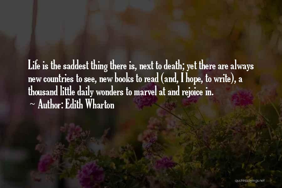 Life And Death From Books Quotes By Edith Wharton