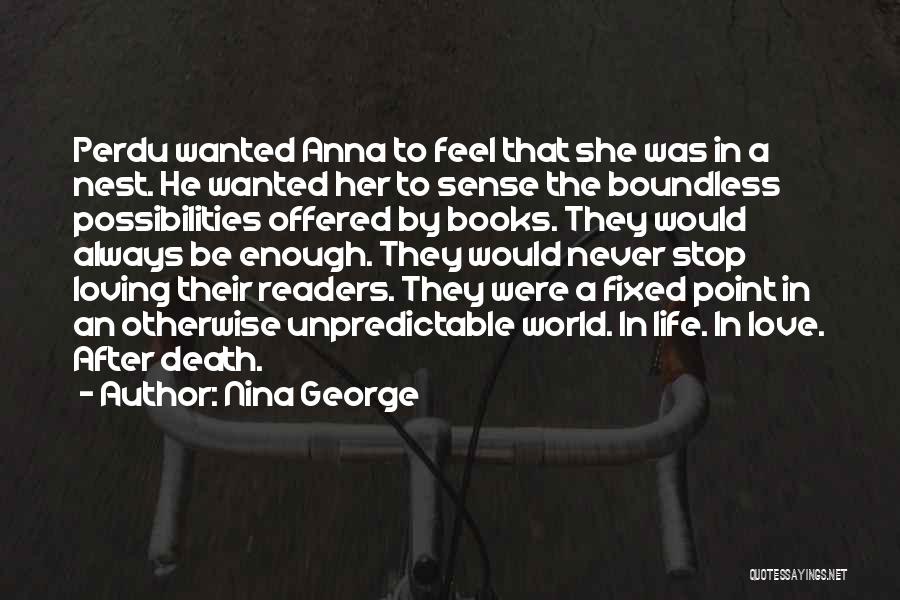 Life And Death From Books Quotes By Nina George