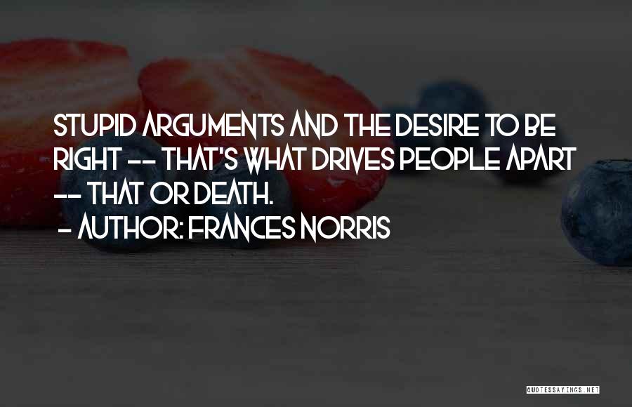 Life And Death Inspirational Quotes By Frances Norris