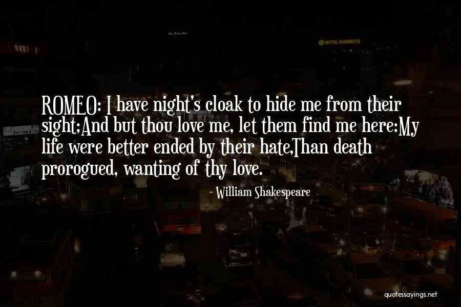 Life And Death Shakespeare Quotes By William Shakespeare