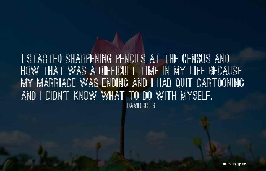 Life And Difficult Times Quotes By David Rees