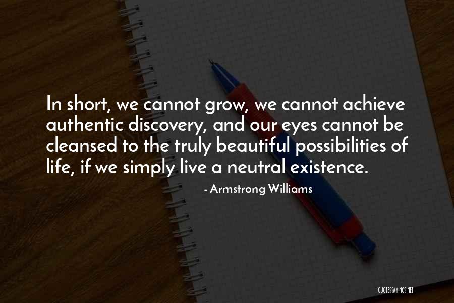 Life And Discovery Quotes By Armstrong Williams