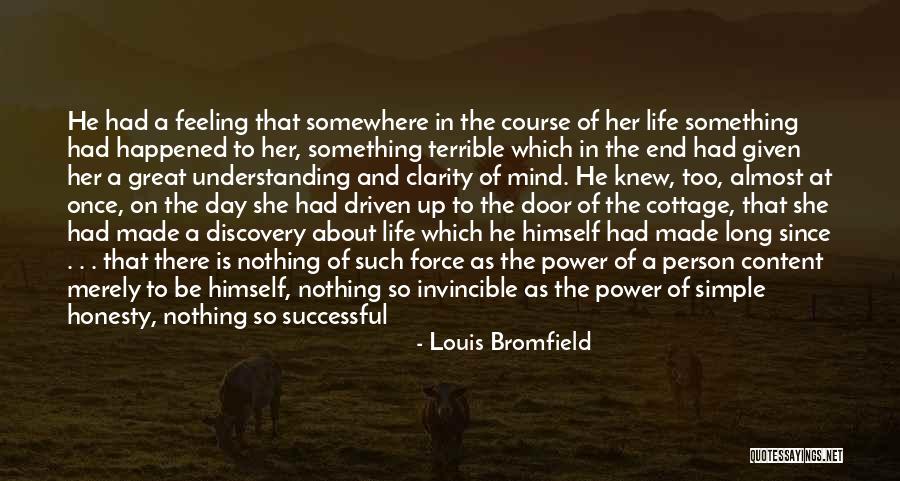 Life And Discovery Quotes By Louis Bromfield