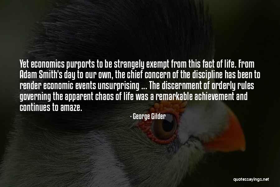 Life And Economics Quotes By George Gilder