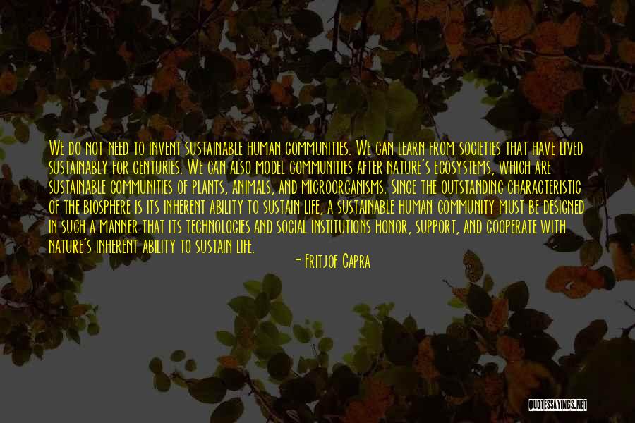 Life And Ecosystems Quotes By Fritjof Capra Life And Ecosystems Quotes By Fritjof Capra