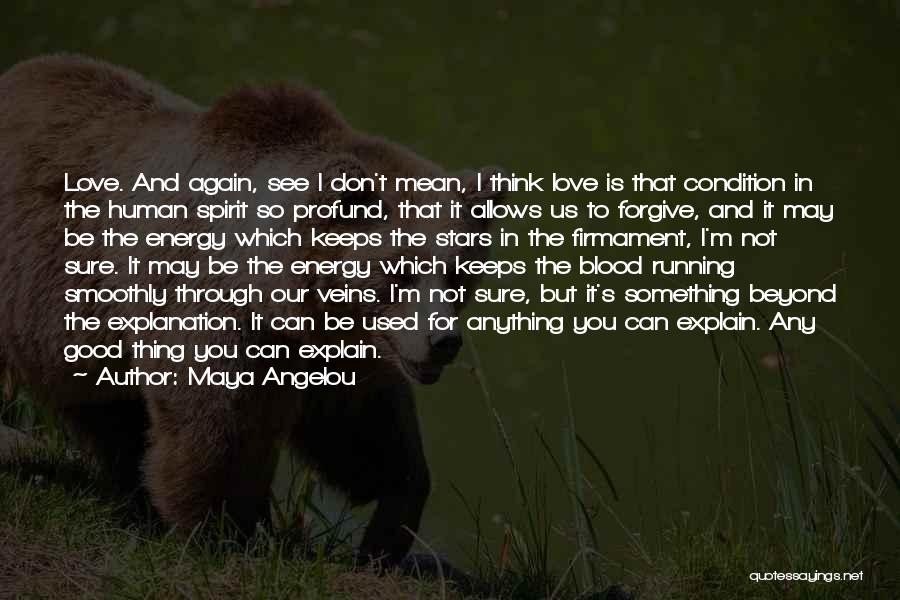 Life And Explanation Quotes By Maya Angelou