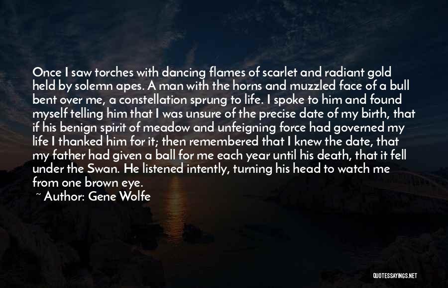Life And Flames Quotes By Gene Wolfe