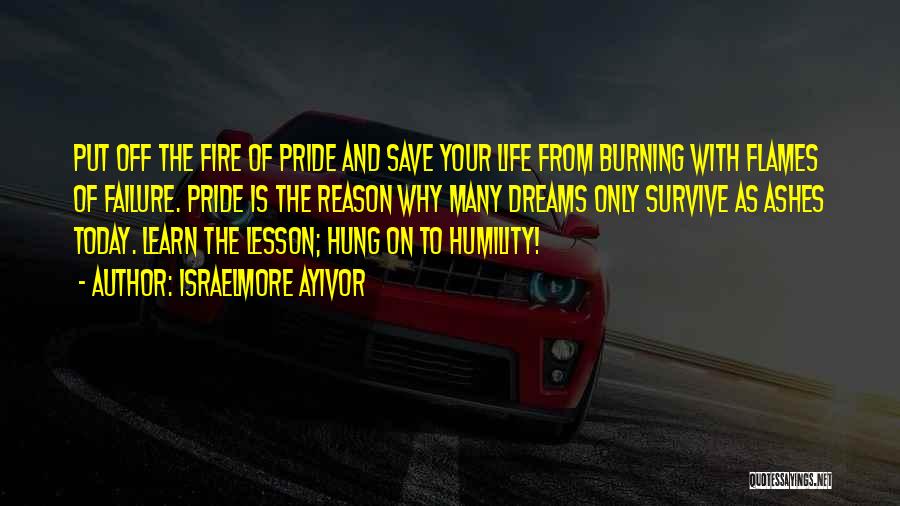 Life And Flames Quotes By Israelmore Ayivor