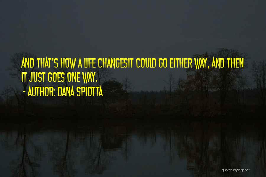 Life And How It Changes Quotes By Dana Spiotta