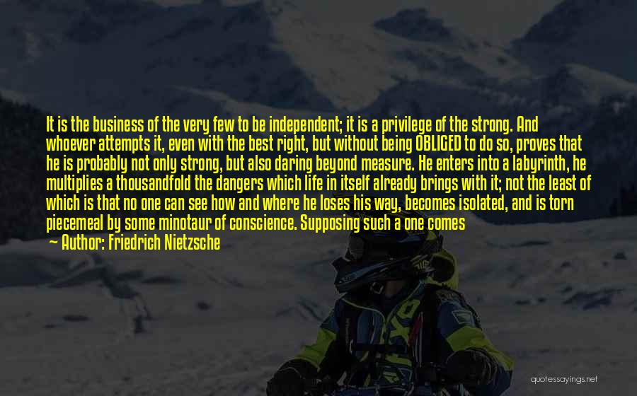 Life And How To Be Strong Quotes By Friedrich Nietzsche