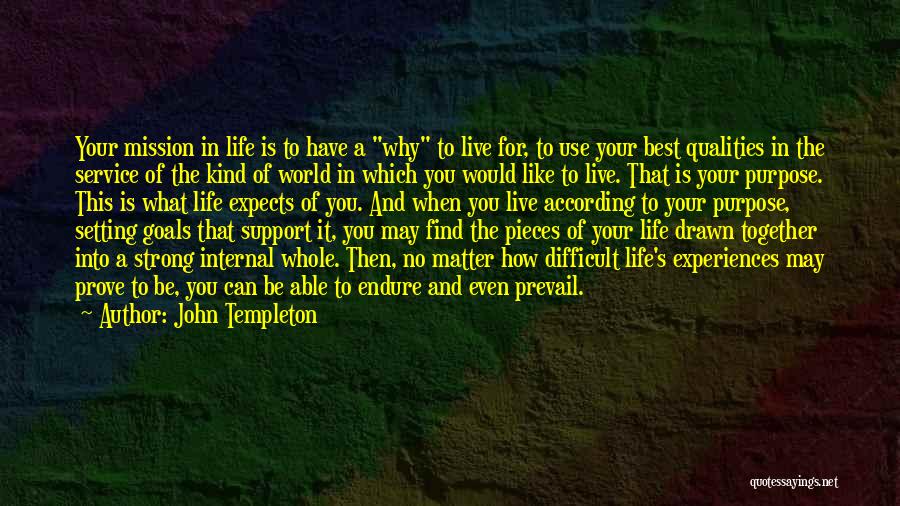 Life And How To Be Strong Quotes By John Templeton