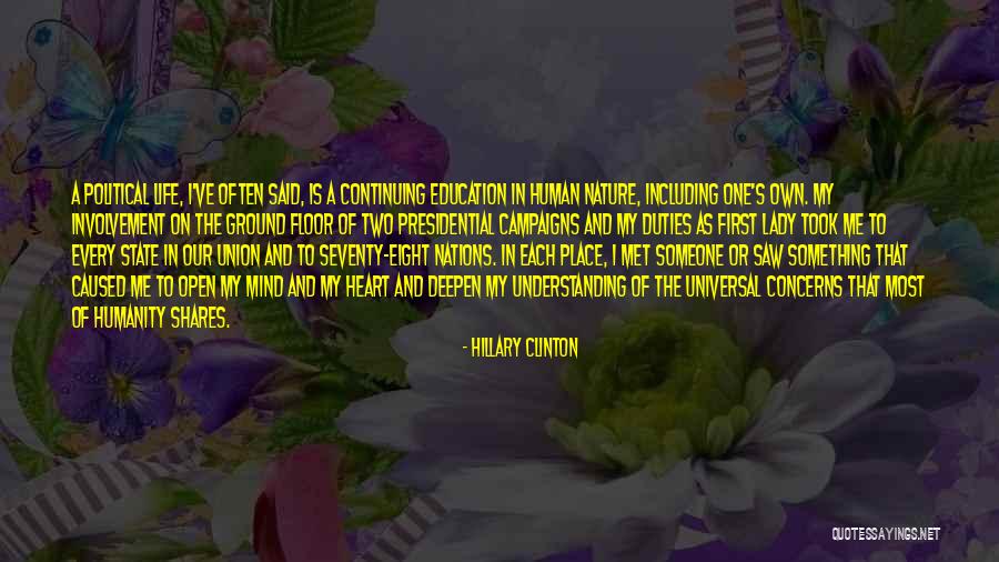 Life And Human Nature Quotes By Hillary Clinton