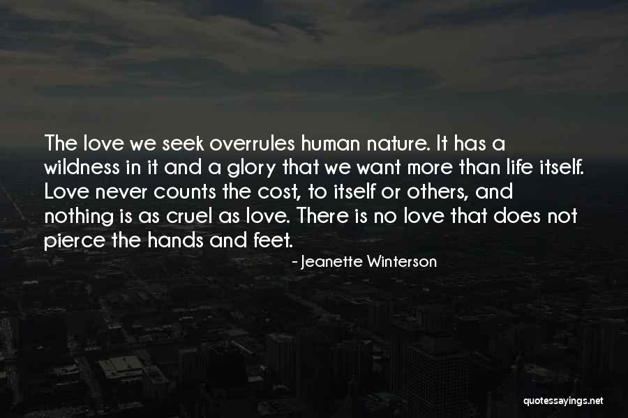 Life And Human Nature Quotes By Jeanette Winterson