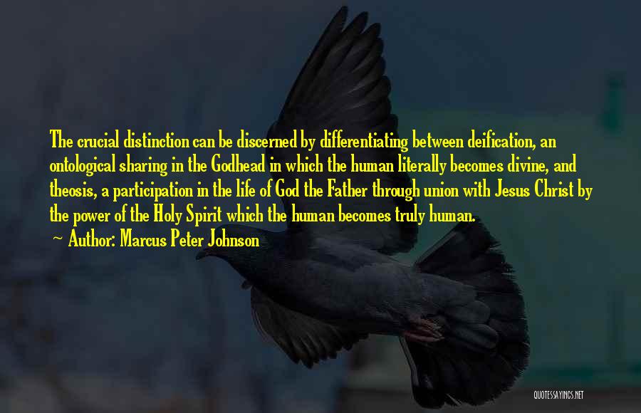 Life And Human Nature Quotes By Marcus Peter Johnson