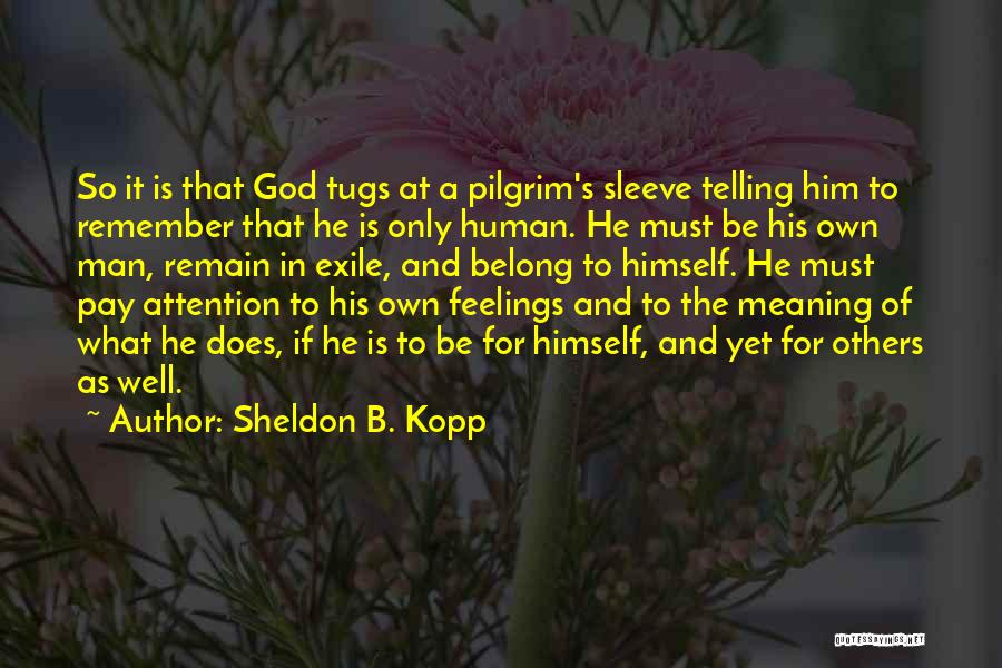 Life And Life Lessons Quotes By Sheldon B. Kopp