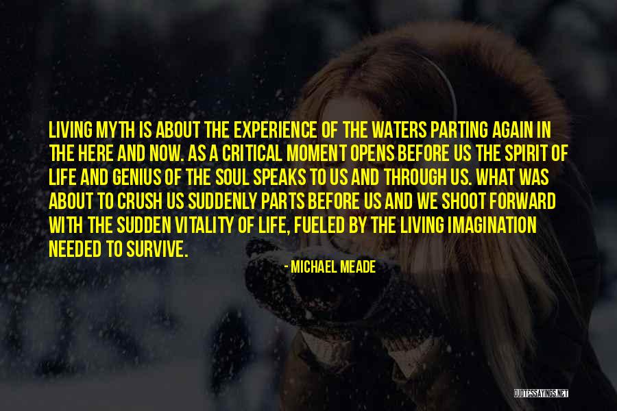 Life And Living In The Moment Quotes By Michael Meade Life And Living In The Moment Quotes By Michael Meade